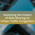 Assessing the Impact of Ride-Sharing on Urban Traffic Congestion
