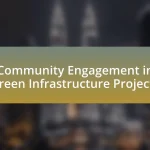 Community Engagement in Green Infrastructure Projects