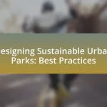 Designing Sustainable Urban Parks: Best Practices