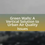 Green Walls: A Vertical Solution to Urban Air Quality Issues