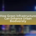 How Green Infrastructure Can Enhance Urban Biodiversity