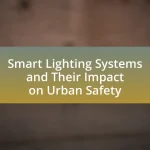 Smart Lighting Systems and Their Impact on Urban Safety