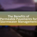 The Benefits of Permeable Pavements for Stormwater Management