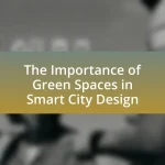 The Importance of Green Spaces in Smart City Design