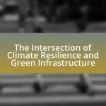 The Intersection of Climate Resilience and Green Infrastructure