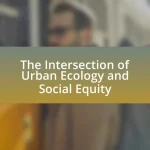 The Intersection of Urban Ecology and Social Equity
