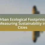 Urban Ecological Footprints: Measuring Sustainability in Cities